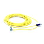 Verbindungskabel M12 St. 0° / M12 Bu. 90° A-kod. LED