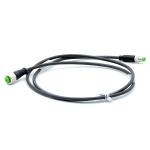 Kabel M8 male 0° / M12 female 0°