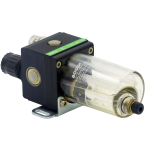 Filter with water separator  