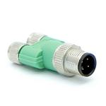 Rundsteckverbinder Adapter