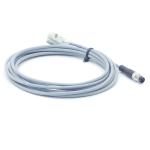 Socket cableKMYZ-9-24-M8-2,5-LED-B 
