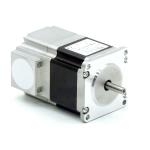 NEMA23 2-phase stepper motor 1.8° 0.9Nm Junction box 3.0A Front shaft: 6.35mm  