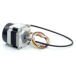 NEMA23 2-Phasen-Schrittmotor 1.8° 0.39Nm Litzen:8 2.0A Frontwelle:6.35mm Encoder Line Driver  
