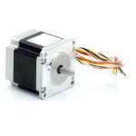 NEMA23 2-phase stepper motor 1.8° 0.9Nm Strands: 8 2.0A 2 shaft ends: 6.35mm  