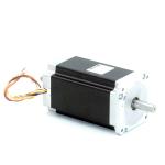 NEMA34 2-Phasen-Schrittmotor 1.8° 7.2Nm Litzen:8 6.4A 2-Wellenenden:14mm  