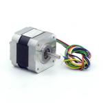NEMA17 2-Phasen-Schrittmotor 1.8° 0.26Nm Litzen:6 1.2A 2-Wellenenden:5mm  