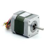 NEMA17 2-phase stepper motor 1.8° 0.22Nm Strands: 6 1.2A 2 shaft ends: 5mm  