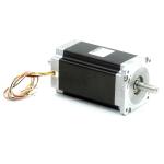 NEMA34 2-Phasen-Schrittmotor 1.8° 7.2Nm Litzen:8 6.4A 2-Wellenenden:14mm  