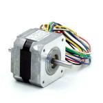 NEMA17 2-phase stepper motor 1.8° 0.16Nm Strands: 6 0.4A 2 shaft ends: 5mm  
