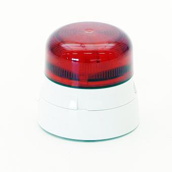 Blinkende Signalleuchte Rot 