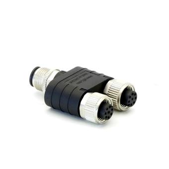 PSEN Y junction M12 cable channel 