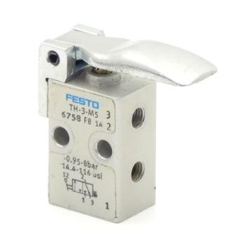 Finger lever valve TH-3-M5 