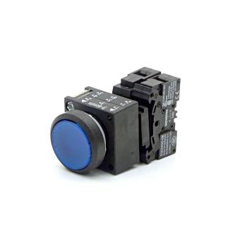 push-button blue 