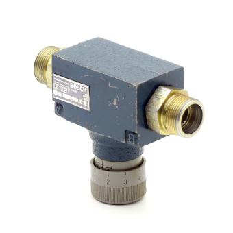 Throttle check valve 