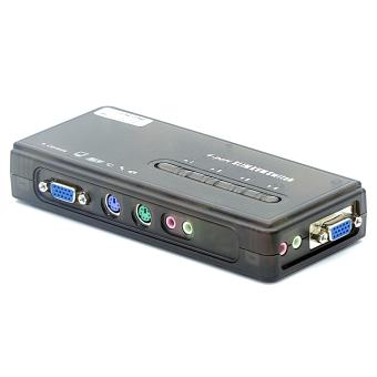 4-port SLIM KVM Switch 