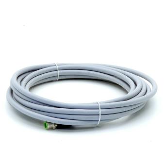 M12 St. 0° / M12 Bu. 0° A-kod. geschirmt 
