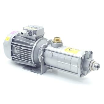 Multistage high-pressure centrifugal pump 