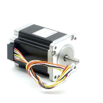 NEMA24 2-phase stepper motor 1.8° 2.45Nm Strands: 8 3.0A 2 shaft ends: 8mm  