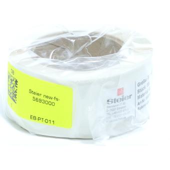 Foliensiegel-weiß, mit Aufdruck 500STK pro Rolle  Neu OVP