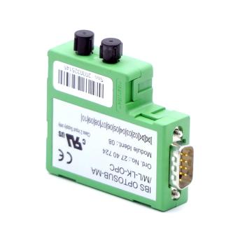 Optical Fiber Converter IBS OPTOSUB-MA/M/L-LK-OPC 