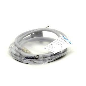 Plug socket with cable NEBU-M12W8-K-2-N-LE8 
