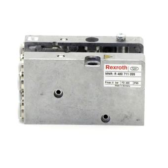 Start and end plate 