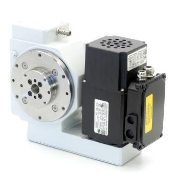 Rotary indexing table with 2 stations 