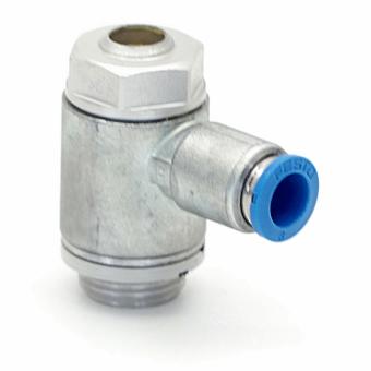 One-way flow control valve GRLA-3/8-QS-8-D 