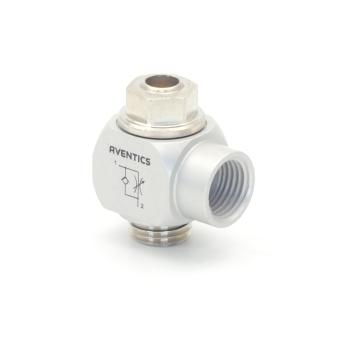 Throttle check valve 
