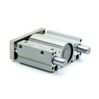 Compact cylinder with guide 