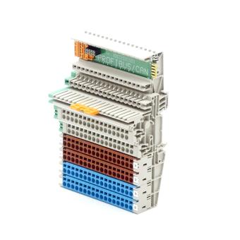 Base terminal block ZSB-1.5/16-S/S/+/+/-/- 