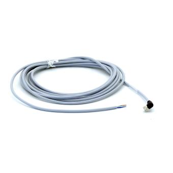 M8 female 90° A-cod. with cable 