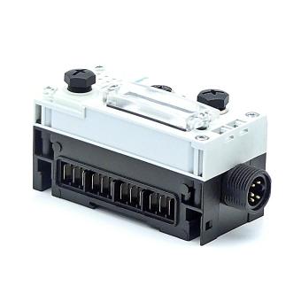 Busknoten CPX-FB37 mit Verkettungsblock CPX-GE-EV-S-7/8-5POL 