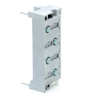 Connection module for digital and analog electronic modules  