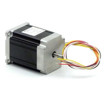 NEMA23 2-phase stepper motor 0.9° 1.45Nm Strands: 8 2.45A 2 shaft ends: 6.35mm  