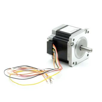 NEMA24 2-Phasen-Schrittmotor 1.8° 1.35Nm Litzen:8 3.0A 2-Wellenenden:8mm  