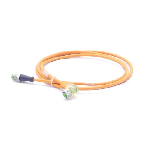 Sensor/Actuator cable - SAC-5P-M12MS/ 1,5-PUR/M12FR3LVW  Used