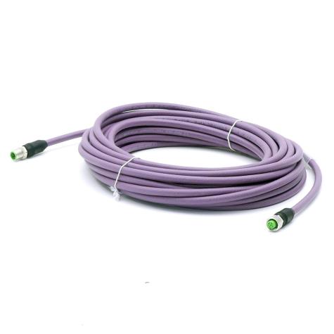 Profibus Cable M12 St. 0° / M12 Bu. 0° B-cod.  New