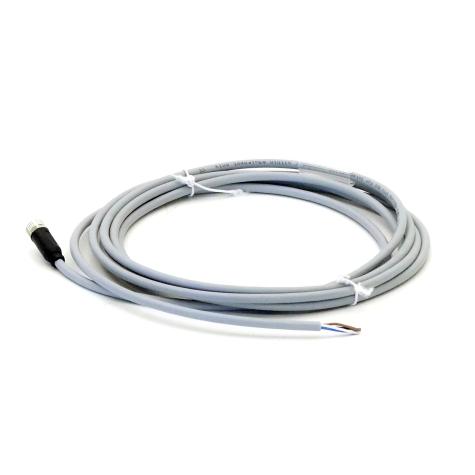 M8 female 0° A-cod. with cable  New FS