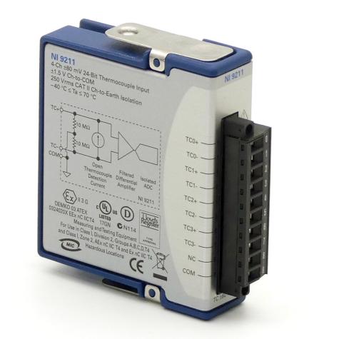 Temperaturmessmodul NI 9211  