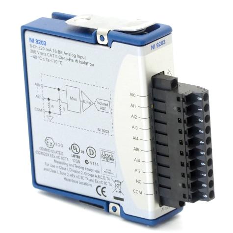 Stromeingangsmodul NI 9203 NI-9203 