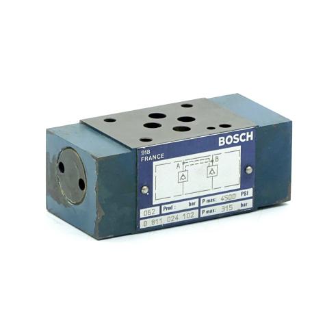 Rückschlagventil Bosch 0 811 024 102 Gebraucht