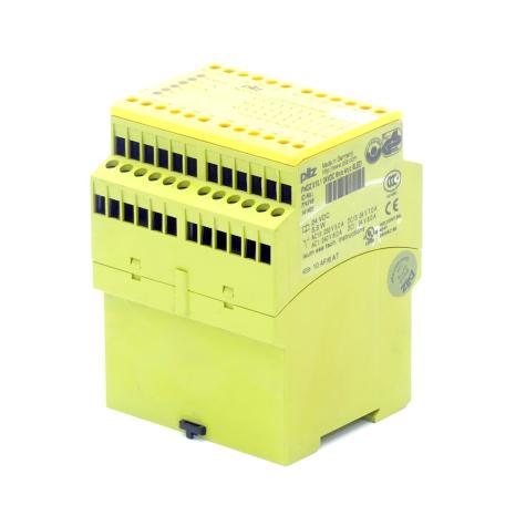 Sicherheitsschaltgerät PNOZ X10.1 24VDC 6n/o 4n/c 6LED Gebraucht