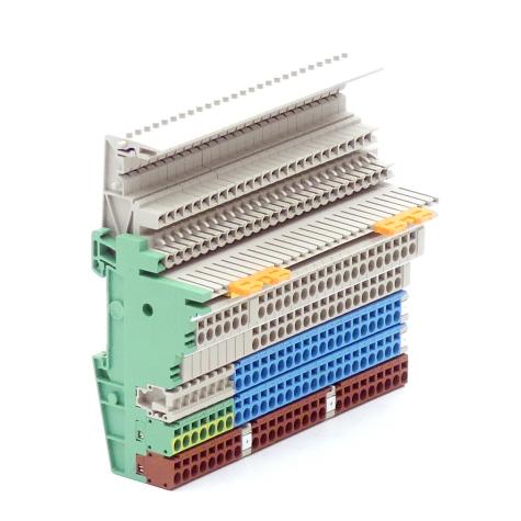 Base terminal block ZSBE-1.5/25-S/S/-PE-/+ New FS