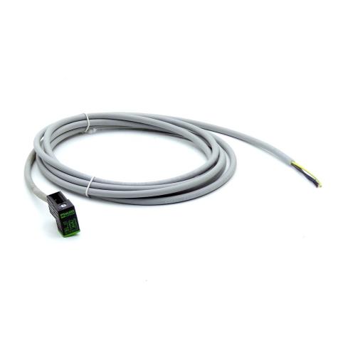 Ventilstecker MSUD C-8mm mit Kabel PUR-JZ 3x0,75 grey UL,CSA + drag chain 3m Neu OVP