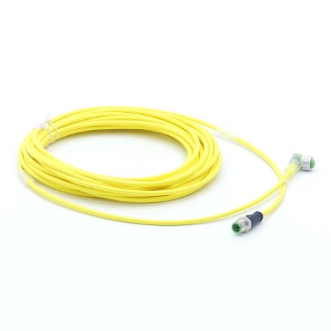 Sensorkabel M12 St. 0° / M12 Bu. 90° A-kod. LED  Neu OVP