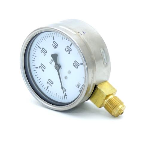 Pressure and temperature measuring device G1/2B New FS