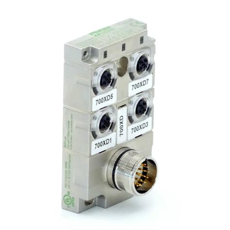 MVP-Metall, 4xM12, 5pol, Steck. M23 19pol.  Gebraucht