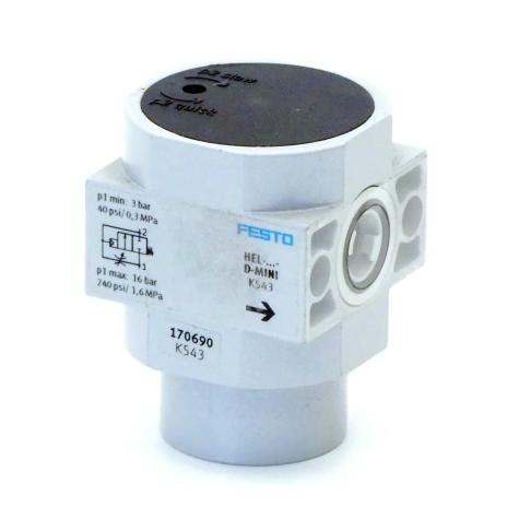 On/off valve 170690 Used