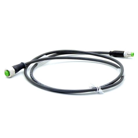 Kabel M8 male 0° / M12 female 0°  Neu OVP